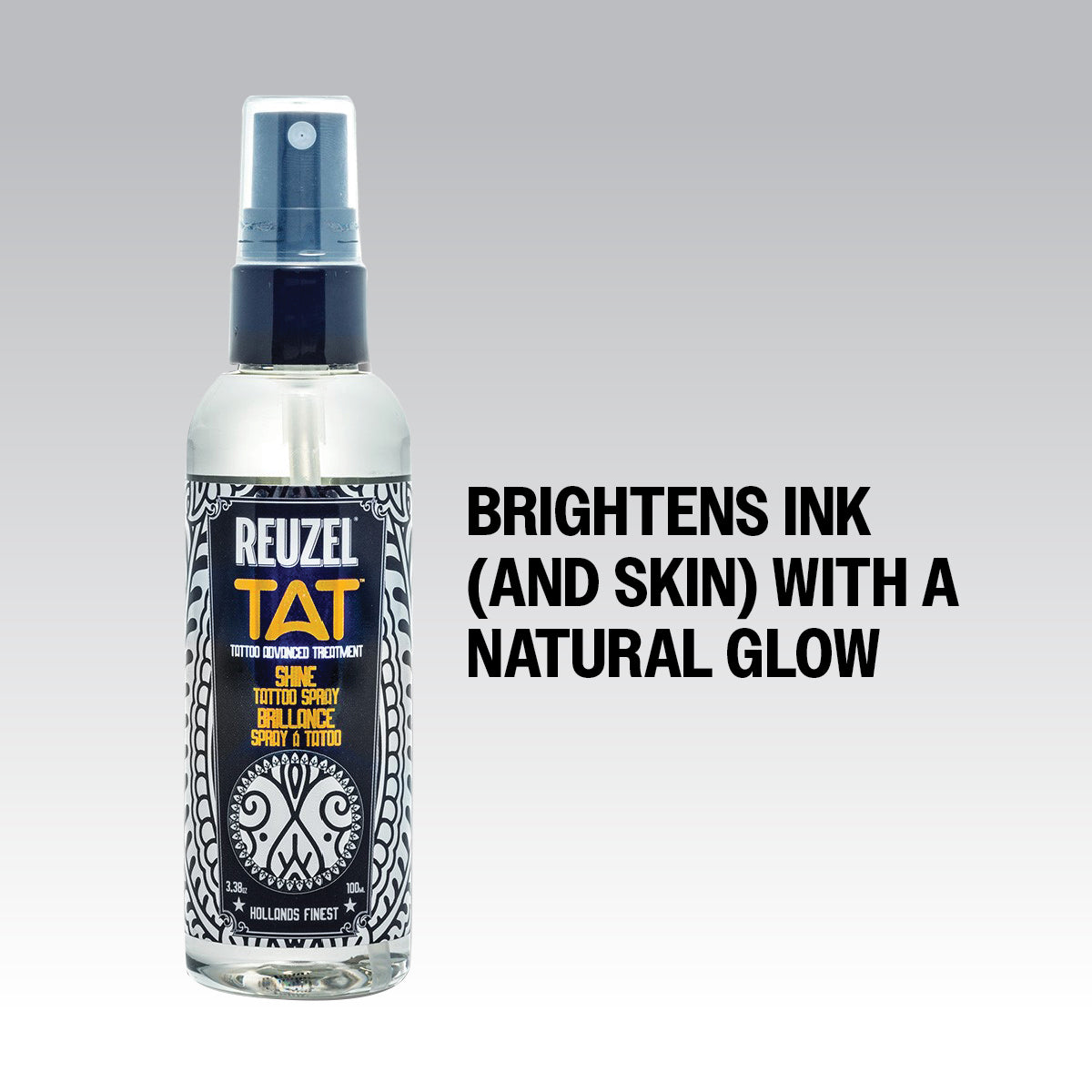Reuzel UK tattoo aftercare bundle featuring tattoo aftercare products, including shine and healing essentials.