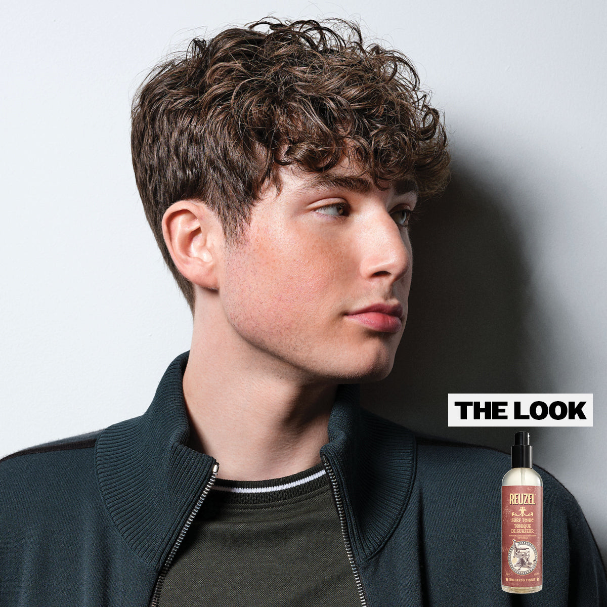 Reuzel Beach Hair Bundle with surf tonic and styling products, ideal for creating textured, beach-inspired hair looks.