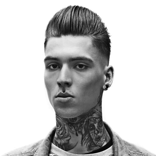 The Razor Faded Pompadour