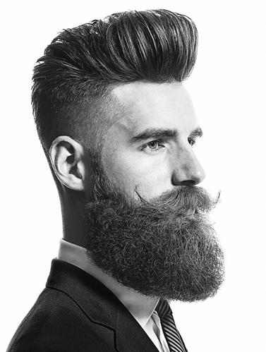 The Quiff with Full Beard