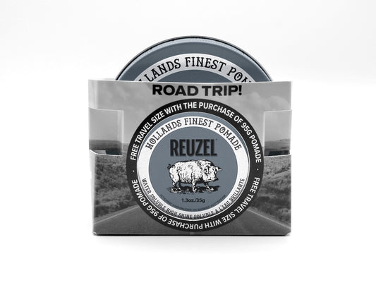 Road Trip 2025: FREE EXTREME Pomade 1.3oz with Red 3.38oz Purchase!
