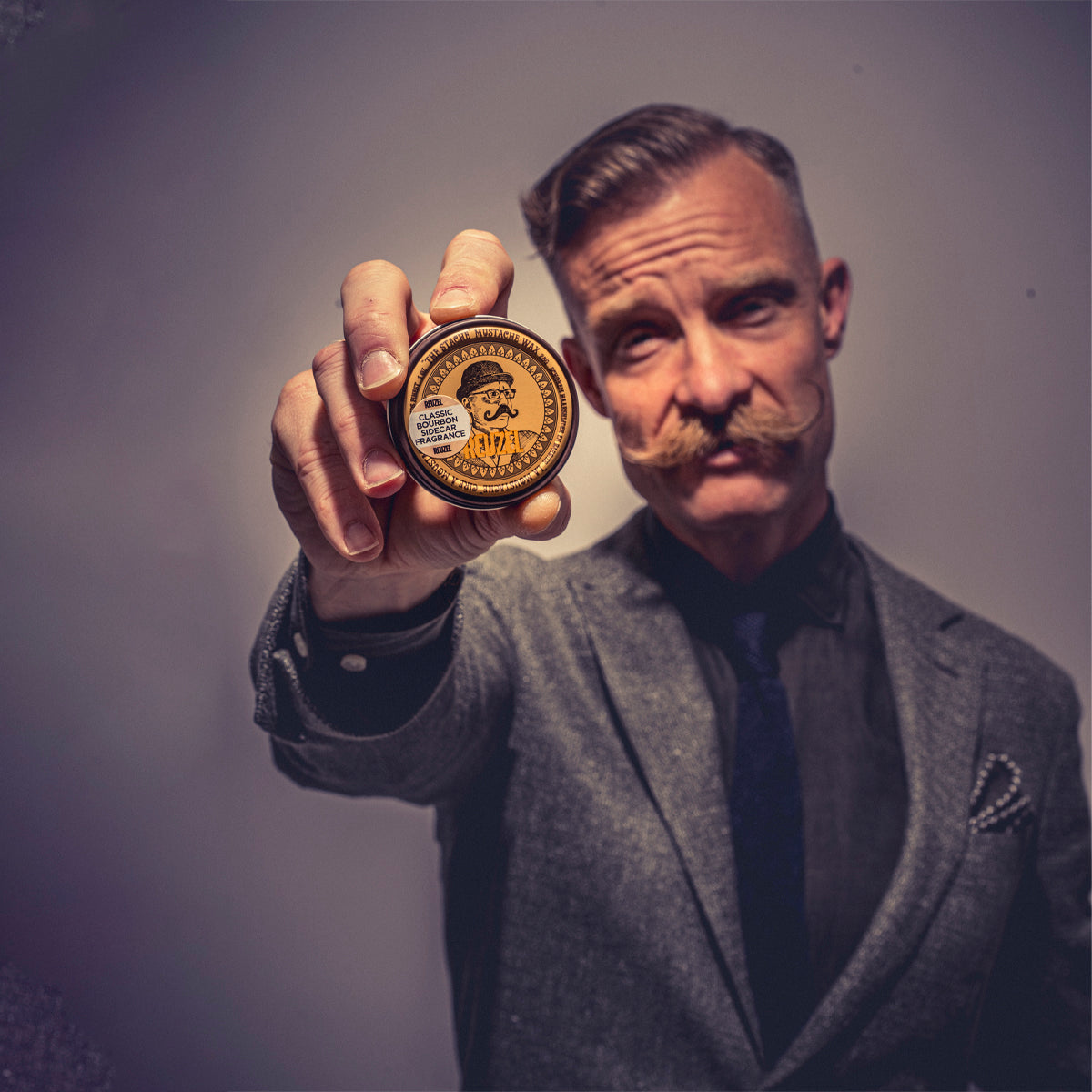 Reuzel Mustache Wax Bourbon Sidecar