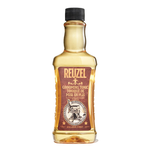 Reuzel grooming tonic on a white background