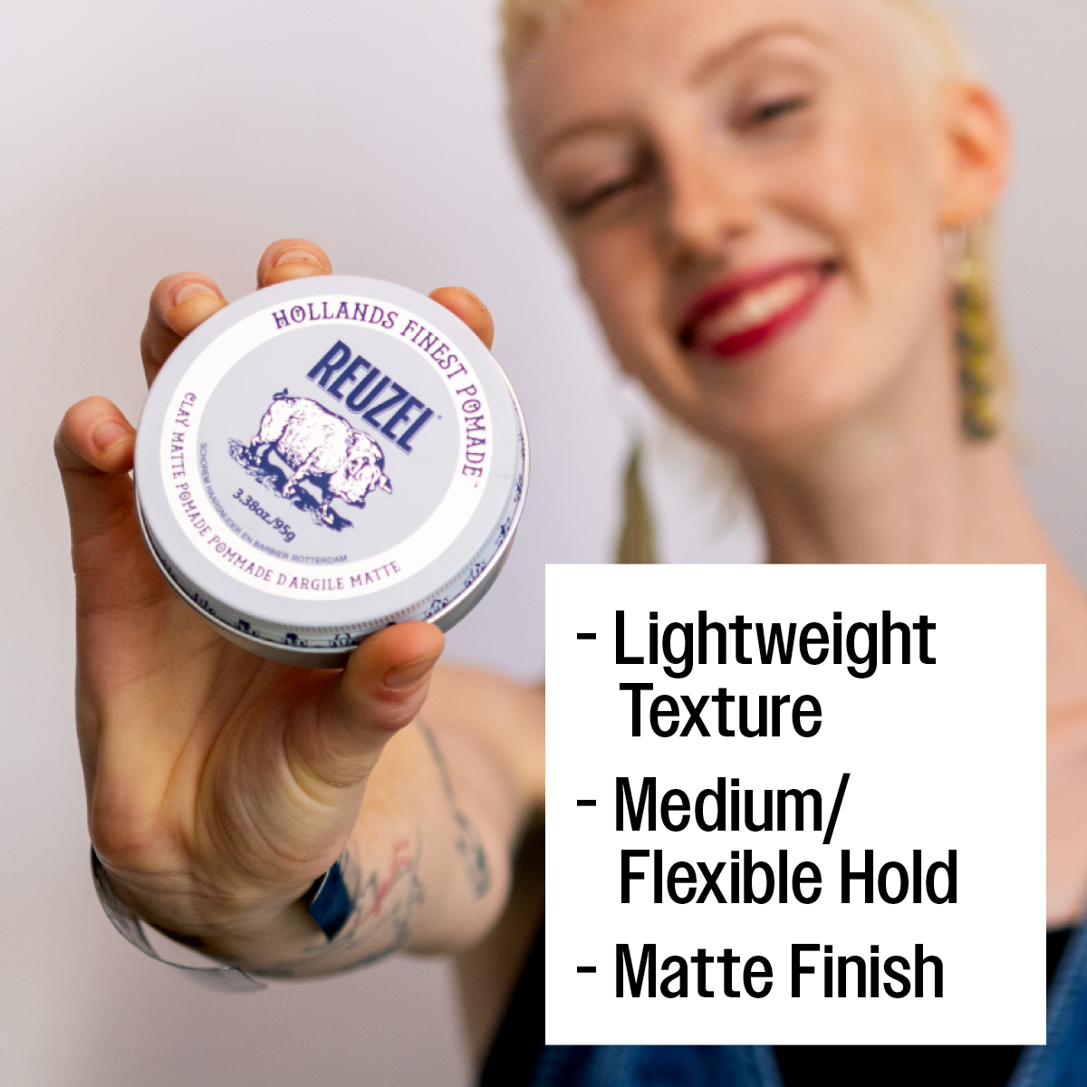 Road Trip 2025: FREE CLAY Pomade 1.3oz with Red 3.38oz Purchase!