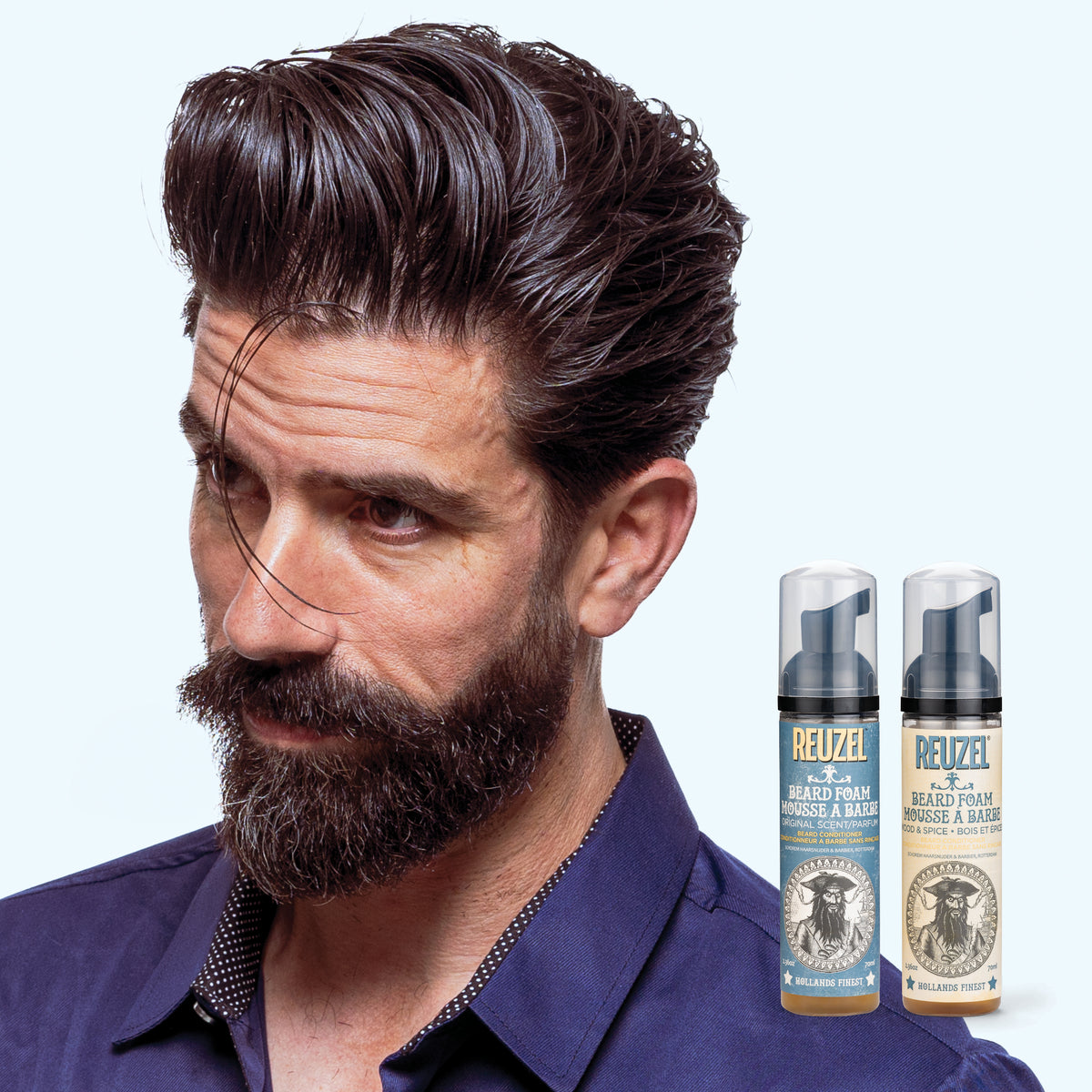 Clean & Fresh Beard Foam | REUZEL UK