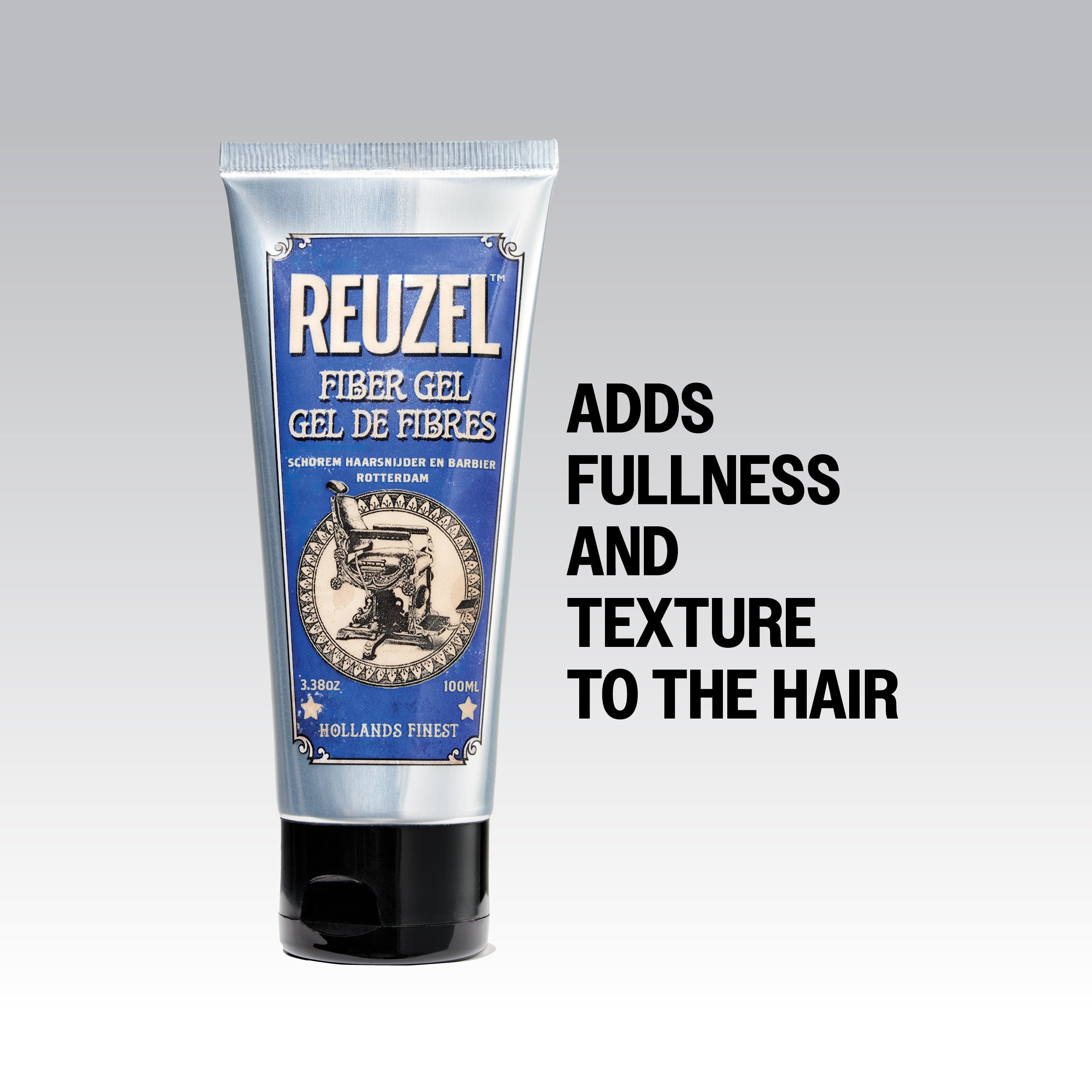 Reuzel Fiber Gel | REUZEL UK - Firm, Pliable Hair Hold