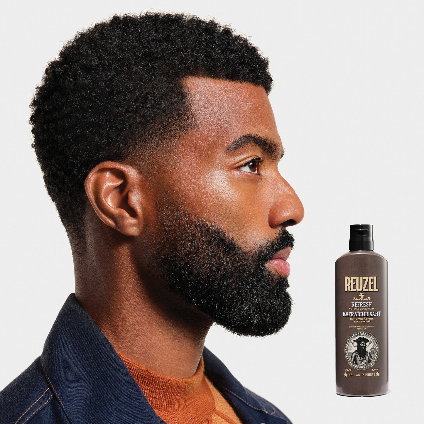 REFRESH No Rinse Beard Wash