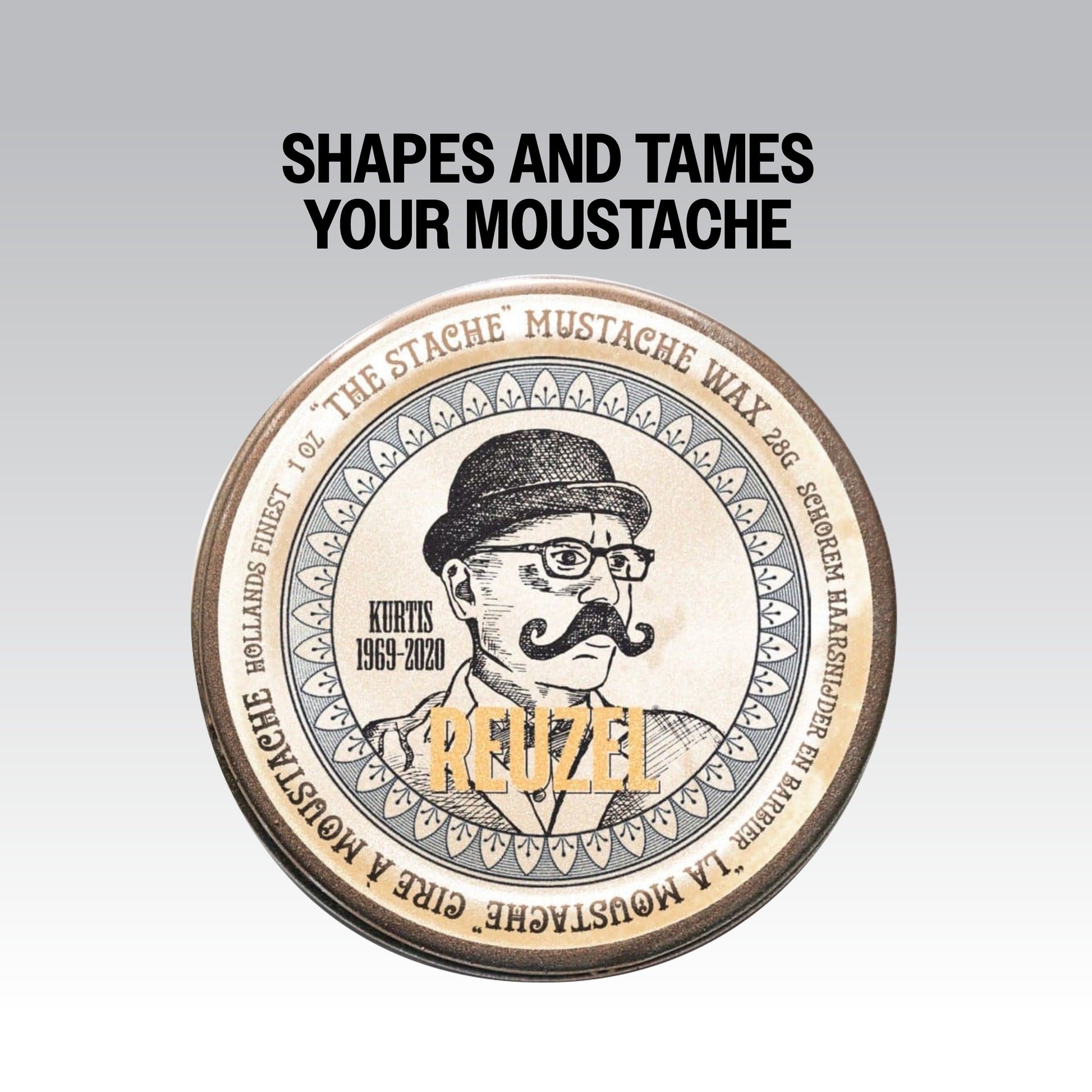 Mustache Wax The Stache by Reuzel for Men