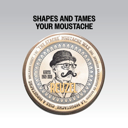 Mustache Wax The Stache by Reuzel for Men
