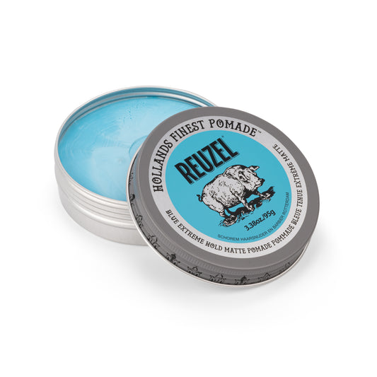 Blue Extreme Hold Matte POM/AID for a Cure