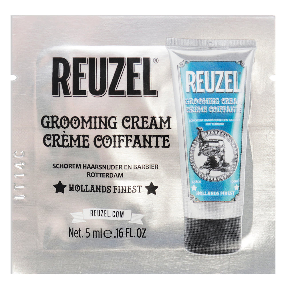 Grooming Cream Pack by Reuzel for Men - 0.16 oz Cream (Sample)